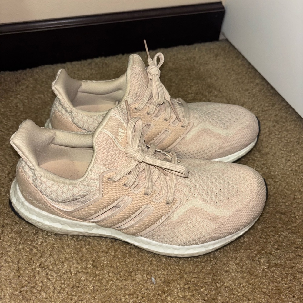 Adidas Women's beige Ultra Boost Sneakers